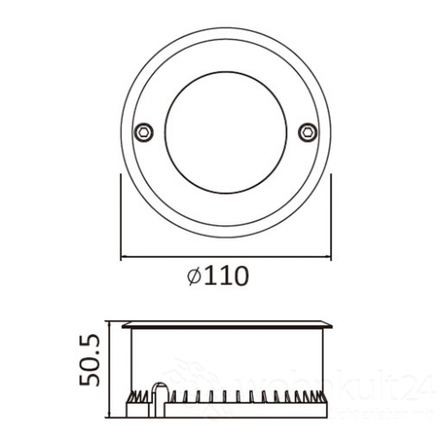 Lutec funktion Cydops 7042A  Boden-Aussenleuchte