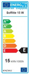 Lucelab Soffitten klar 15W zu FLEXXXIBILE