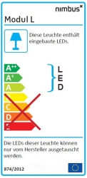 Nimbus Modul L 196 Pendelleuchte 45W direkt / indirekt