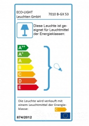 Lutec funktion Berlin 7010 GX53 Boden-Aussenleuchte