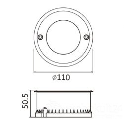 Lutec funktion Cydops 7042A  Boden-Aussenleuchte