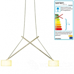 Serien Twin LED TRIAC Pendelleuchte 3000k