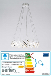 Serien Zoom 2 LED TRIAC Pendelleuchte