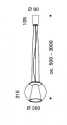 Serien Draft Rope S Pendelleuchte Triac