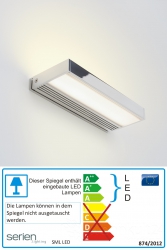 Serien SML² 300 LED DALI Wandleuchte