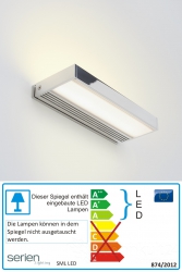 Serien SML² 150 LED Wandleuchte