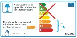 Lucide BOK 69 Wandleuchte alu oder weiß