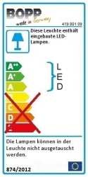 Bopp AT 70cm LED Deckenleuchte