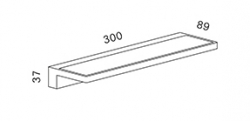 Serien Crib Wall LED TRIAC Wandleuchte