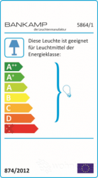 Bankamp Navigare 5039 Tischleuchten