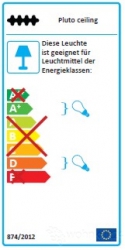 Kundalini Pluto Pendelleuchte 33W G9 oder LED Abverkauf Lager