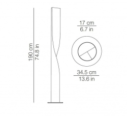 KDLN Kundalini EVITA  K155060 Stehleuchte