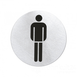 Blomus Türschild WC Herren 68141 SIGNO