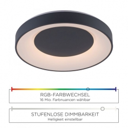 Leuchten Direkt Anika 14346-18 LED Deckenleuchte