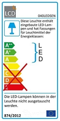 LCD 039LEDSEN 040LEDSEN Aussen Wandleuchte mit Bewegungsmelder