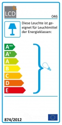 LCD 045SEN 046SEN Aussen Wandleuchte mit Bewegungsmelder