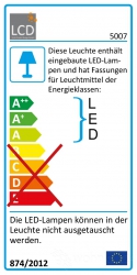 LCD 5010 / 5011 Up- und Down Aussen Wandleuchte