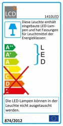 LCD 1410 1411 1412 LED Wandleuchte