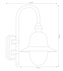 LCD Typ 1105 1107 Wandleuchten