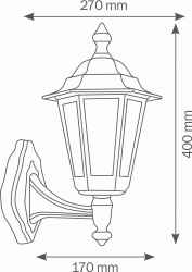 LCD TYP 1200 1204 Wandleuchte