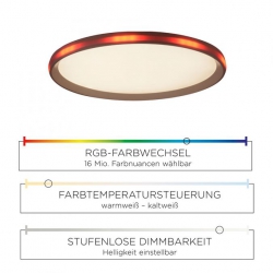 Leuchten Direkt Galactia 15555-16 LED Deckenleuchte