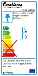 Casablanca Helios HE24-LB61AB LED Pendelleuchte