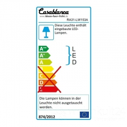 Casablanca Radius Wandleuchte