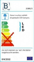 B-Leuchten Queens LED 20459 Pendelleuchte