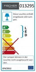 Fischer Shine 13219  Alu LED  Pendelleuchte