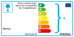 Nemo Crown 2  CRO HLW 31 Wandleuchte