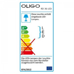 Oligo RD 27 LED / 50-895-20-06 Einbauleuchte Deckenleuchte