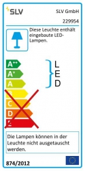 SLV Terang 2 XL  LED Aussenleuchte