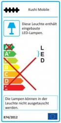 KDLN Kundalini Kushi 16 Mobil Akku LED Tischleuchte