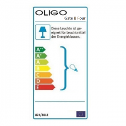 Oligo CHECK-IN Gate B Four G9 Schienensystem Strahler