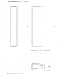 IP44 GAP Y 91100 LED Aussenleuchte up & down