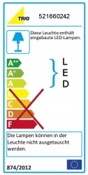 Trio Leuchten Außenwandleuchte Rhine 2-flg.