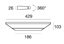 Linealight Wandleuchte 8405