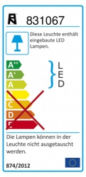 Paul Neuhaus 1150-95 Q-ELLI LED Einbauleuchten Set 3flammig, alu RGB