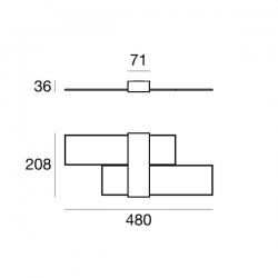 Linealight TRIAD 90335 Deckenleuchte