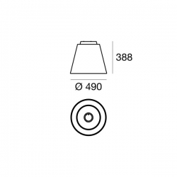 Linealight VULCANO 10331 Deckenleuchte