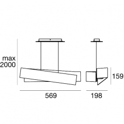 Linealight ZIG ZAG 6991 Pendelleuchte