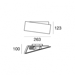 Linealight ZIG ZAG 6996 Wandleuchte