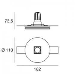 Linealight GYPSUM 8827 Deckeneinbauleuchte