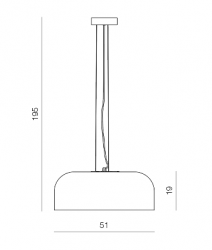 Giarnieri Bell LL Pendelleuchte