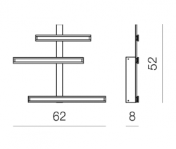 Giarnieri Review PL Wand - Deckenleuchte