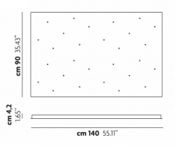 Lodes Rectangular für 28 Pendelleuchte ( Ohne Pendel )