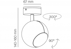 Milan Wandleuchte Bo-la 4546