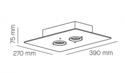 Milan Deckenleuchte Equal 6708