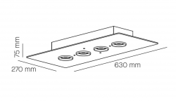 Milan Deckenleuchte Equal 6709