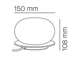 Milan Tischleuchte Knock 6715